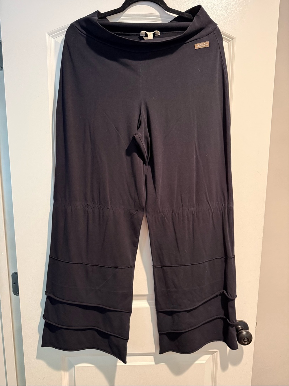 Matilda Jane Black Ruffle Wide Leg Palazzo Pants – Women’s XL